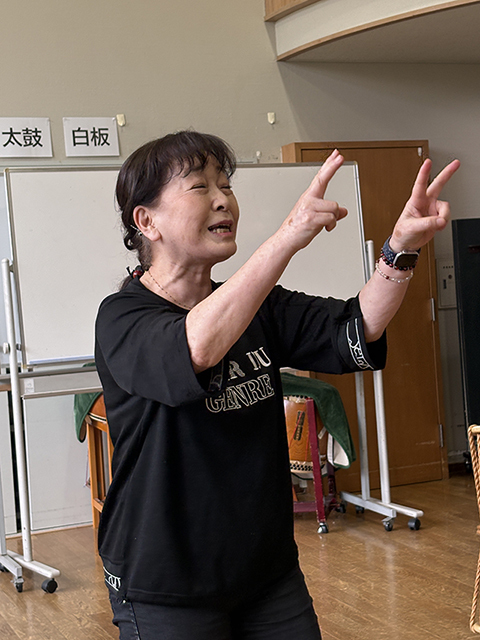 しっかりと準備運動をして・・・